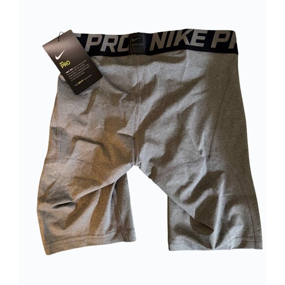 NIKE PRO DRI-FIT TRAINING SHORTS - GRAY MSRP $30 - NEW MEN'S XS - Picture 3 of 5